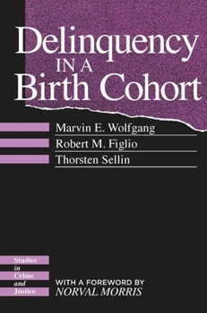 Paperback Delinquency in a Birth Cohort Book