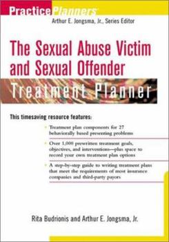 Paperback The Sexual Abuse Victim and Sexual Offender Treatment Planner Book