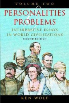 Paperback Personalities & Problems: Interpretive Essays in World Civilization, Vol II Book