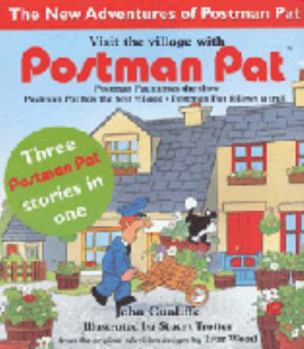 Hardcover Postman Pat Visits the Village (The New Adventures of Postman Pat) Book