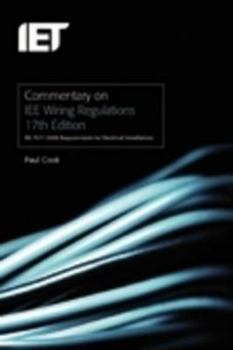 Commentary on IEE Wiring Regulations, 16th Edition (BS 7671: 2001)