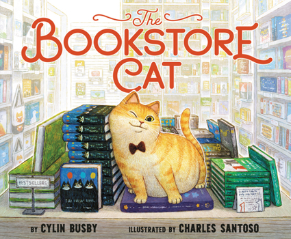Hardcover The Bookstore Cat Book