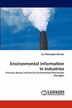 Paperback Environmental Information in Industries Book
