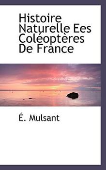 Paperback Histoire Naturelle Ees Col Opt Res de France Book