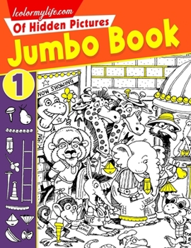 Paperback Jumbo Book of Hidden Pictures For Kids [Large Print] Book