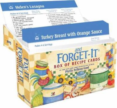 Misc. Supplies Fix-It and Forget-It Box of Recipe Cards Book
