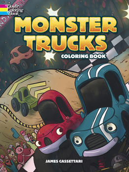 Paperback Monster Trucks Coloring Book