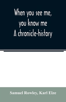 Paperback When you see me, you know me. A chronicle-history Book