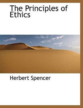 Hardcover The Principles of Ethics Book