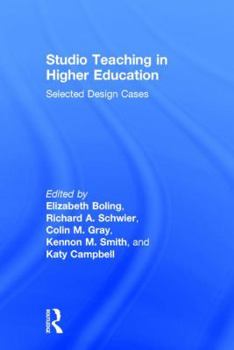 Hardcover Studio Teaching in Higher Education: Selected Design Cases Book