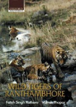 Paperback Wild Tigers of Ranthambore Book
