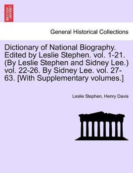 Paperback Dictionary of National Biography, Volume LVI Teach - Tollet, Edited by Sidney Lee Book
