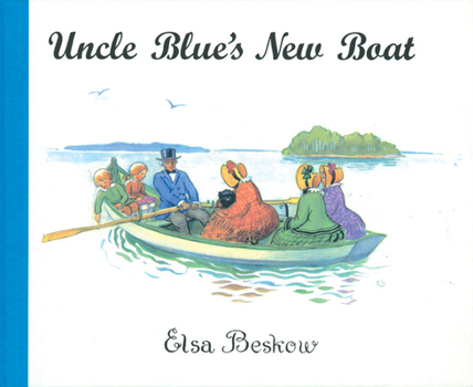 Hardcover Uncle Blue's New Boat Book