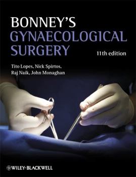 Hardcover Bonney's Gynaecological Surgery Book