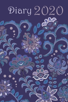 Diary 2020 : 6 X 9 Adult Colouring Journal/diary for Relaxation and Mindfulness