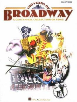 Paperback 100 Years of Broadway Book