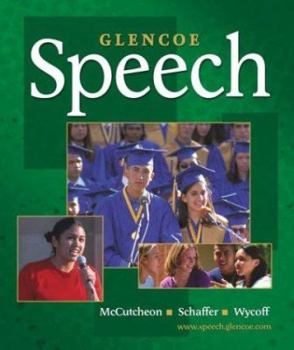 Hardcover Glencoe Speech Book