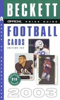 Paperback The Official Price Guide to Football Cards 2003 Edition #22 Book