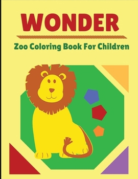 Paperback Wonder Zoo Coloring Book For Children Book