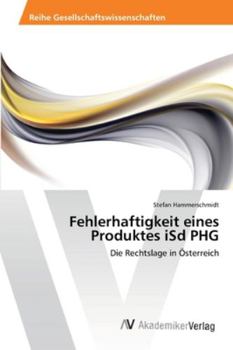 Paperback Fehlerhaftigkeit eines Produktes iSd PHG [German] Book