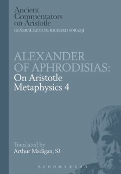 Hardcover Alexander of Aphrodisias: On Aristotle Metaphysics 4 Book