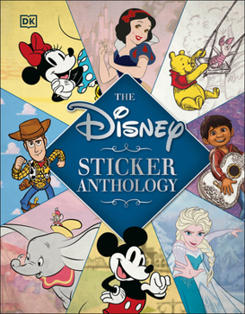 Hardcover The Disney Sticker Anthology Book