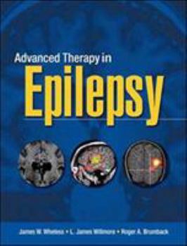 Hardcover Advanced Therapy in Epilepsy Book