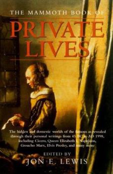 Paperback The Mammoth Book of Private Lives Book