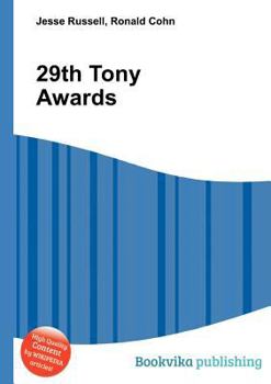 Paperback 29th Tony Awards Book