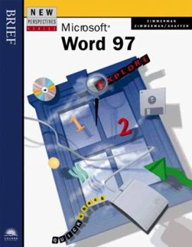 Paperback New Perspectives on Microsoft Word 97: Brief Book