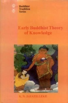Hardcover Early Buddhist Theory of Knowledge Book