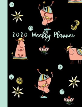 Paperback 2020 Weekly Planner: At A Glance Notebook with Vertical Dated Pages Book