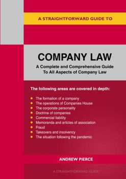Paperback Straightforward Publishing A Straightforward Guide to Company Law. Book