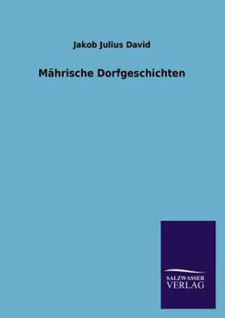 Paperback Mahrische Dorfgeschichten [German] Book