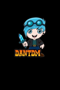 DanTDM Minecart The Diamond Minecart Youtube Fans: Blank Lined Notebook Journal for Work, School, Office 6x9 110 page