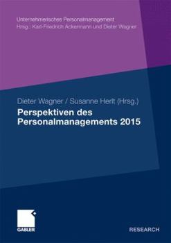 Paperback Perspektiven Des Personalmanagements 2015 [German] Book