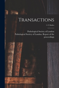 Paperback Transactions; 1-15 Index Book