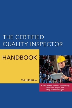 Hardcover The Certified Quality Inspector Handbook Book