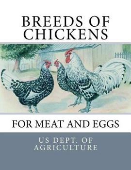 Paperback Breeds of Chickens for Meat and Eggs Book