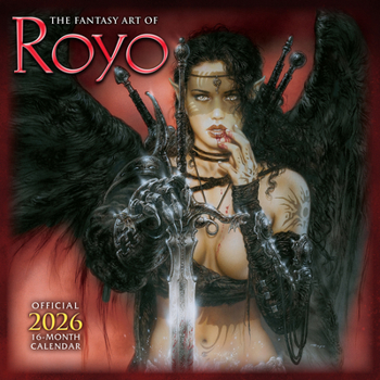 Calendar 2026 Fantasy Art of Luis Royo, the Wall Calendar Book