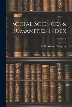 Paperback Social Sciences & Humanities Index; Volume 2 Book