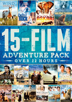 DVD 15-Film Adventure Collection Book