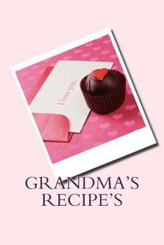 Paperback Grandma's Recipe's Book