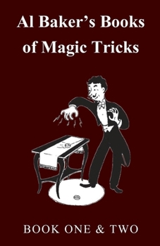 Paperback Al Baker's Books of Magic Tricks - Book One & Two Book