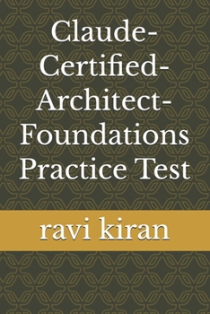 Paperback Claude-Certified-Architect-Foundations Practice Test Book