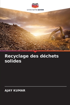 Paperback Recyclage des déchets solides [French] Book