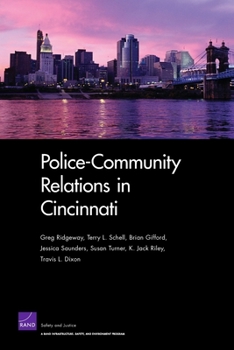Paperback Police-Community Relations in Cincinnati Book