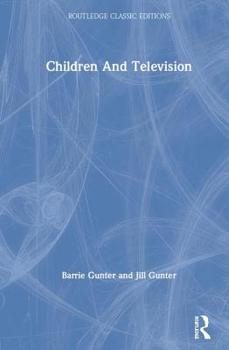 Hardcover Children and Television Book