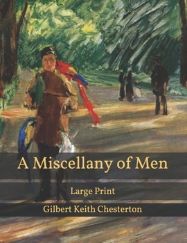 Paperback A Miscellany of Men: Large Print Book