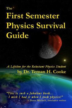 Paperback First Semester Physics Survival Guide Book